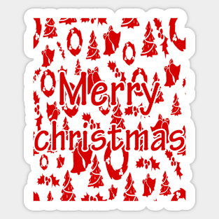 merry christmas Sticker